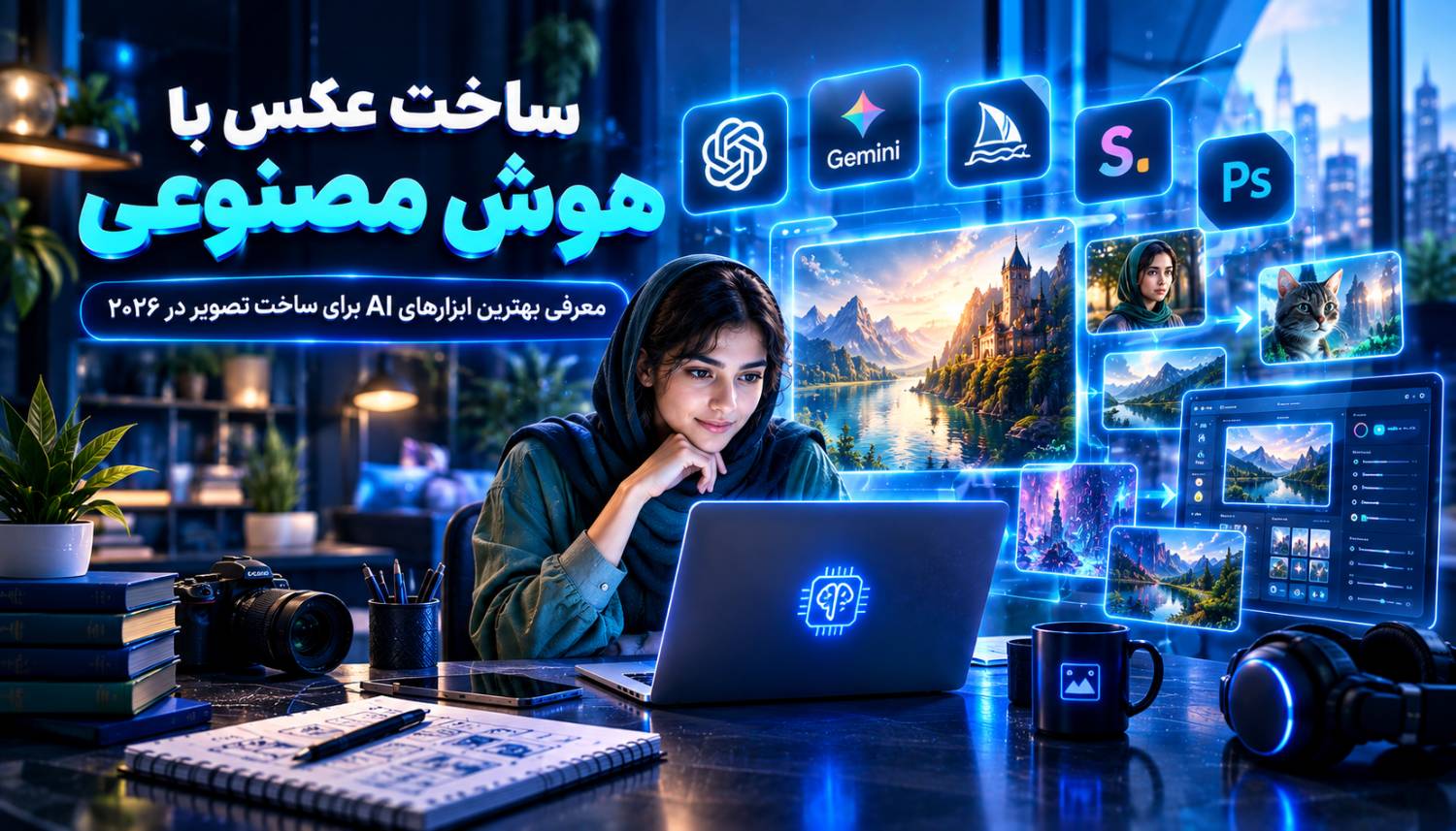 ساخت عکس با هوش مصنوعی