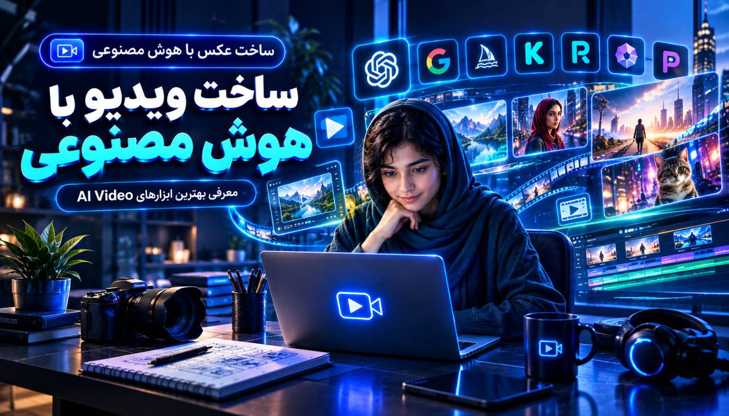 چگونه با هوش مصنوعی ویدیو بسازیم؟ 